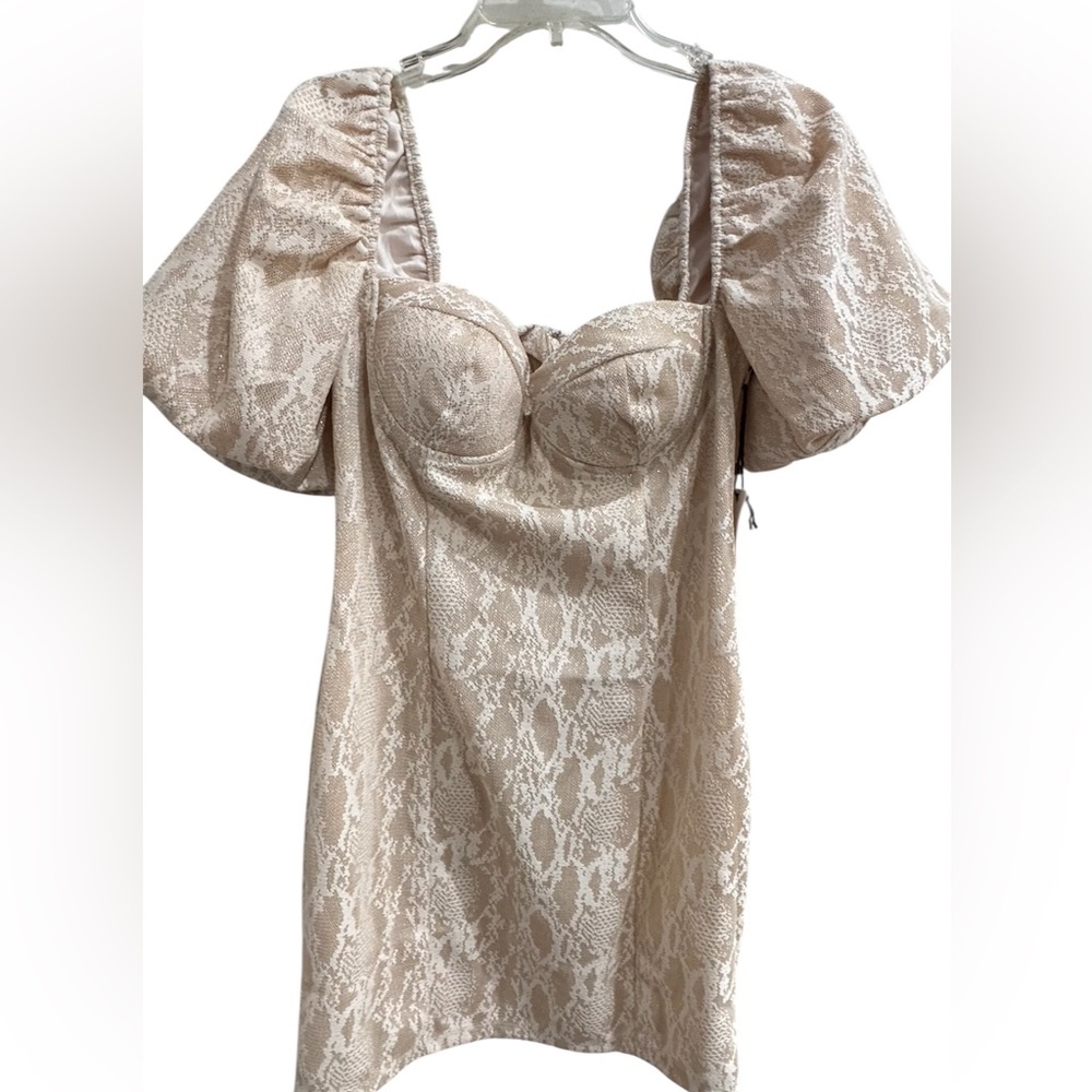 Haute Monde Ivory Lace Dress
